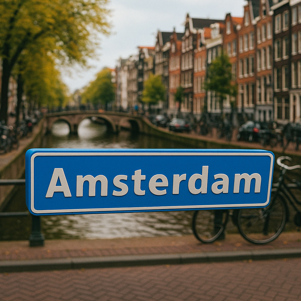 3D-Miniaturstadt: Amsterdam