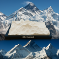 3D Printed Miniature of Mount Everest – Detailed Relief Model of the Highest Mountain in the World - Premium Quality