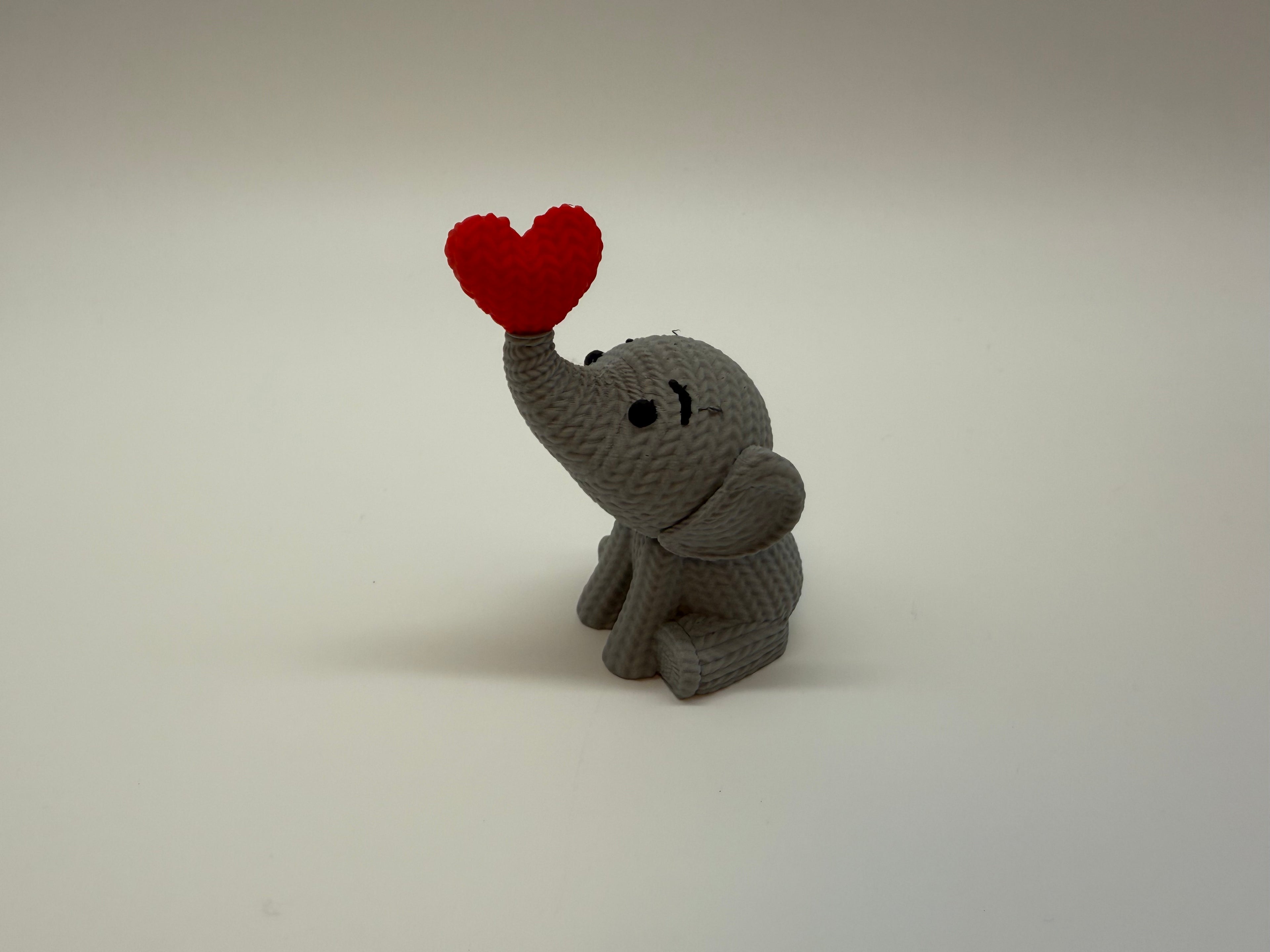 Olifantje met Hartje – Uniek en Liefdevol - Premium Quality