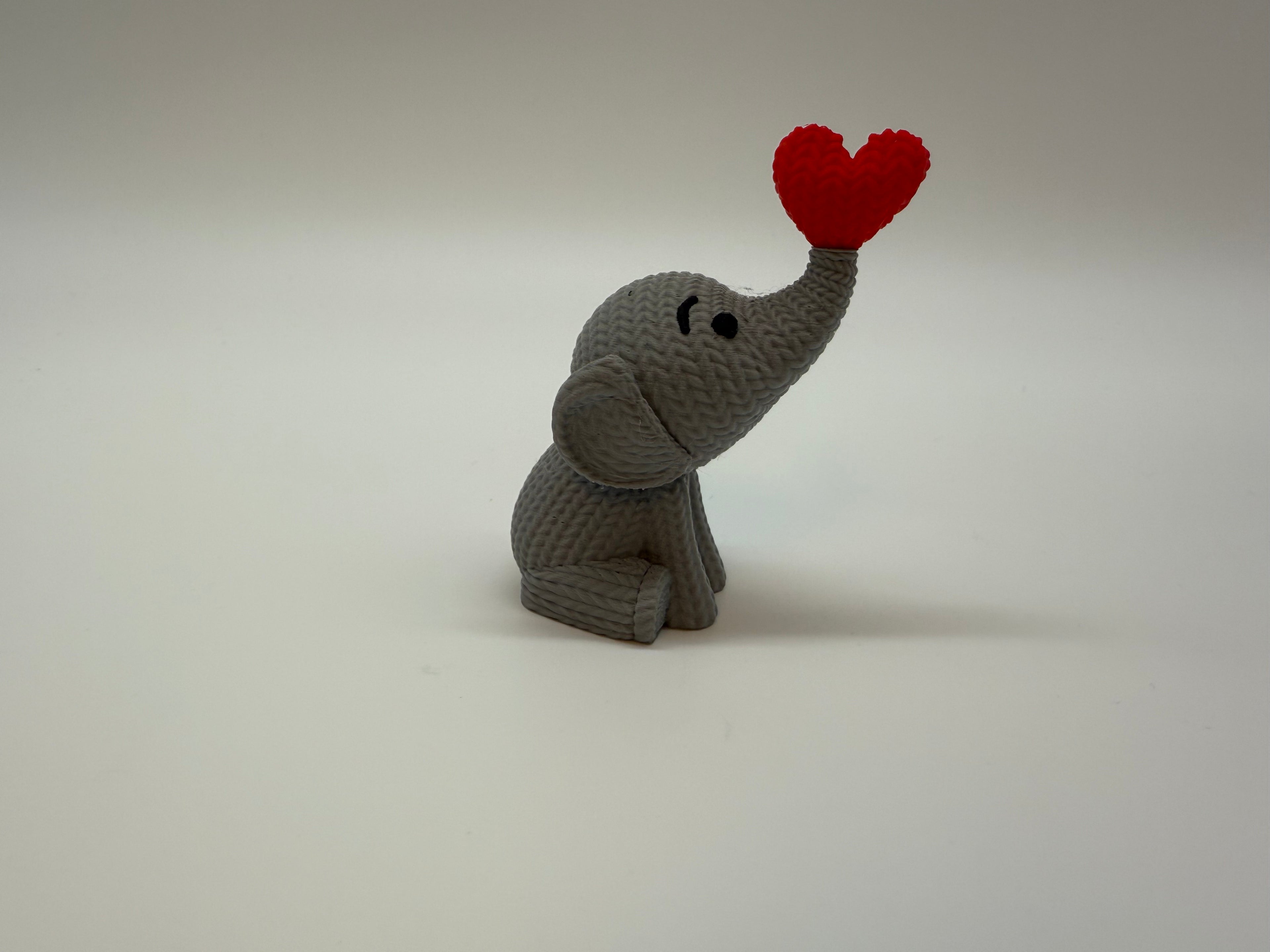 Olifantje met Hartje – Uniek en Liefdevol - Premium Quality