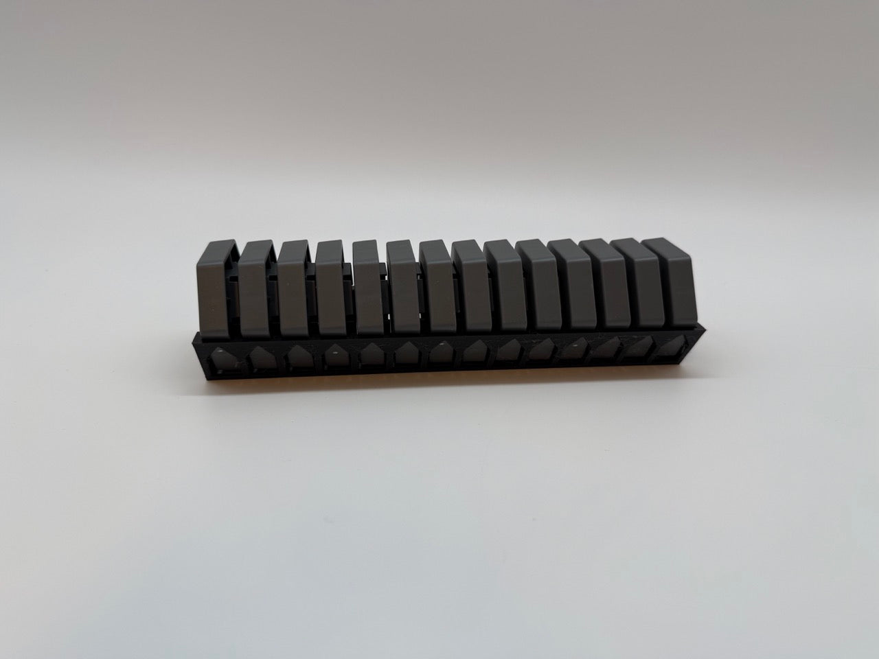 GraviTrax-kompatibler Kugelbahnhalter – 12-Wege, Schwarz – Premium-Qualität