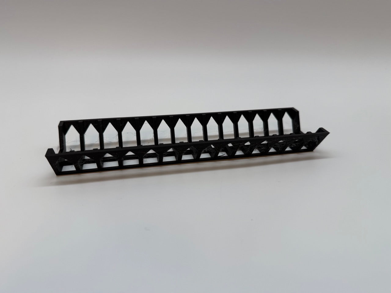 GraviTrax-kompatibler Kugelbahnhalter – 12-Wege, Schwarz – Premium-Qualität