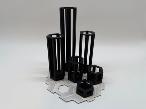 GraviTrax-kompatible erhöhte Säulen – 6er-Set – Premium-Qualität