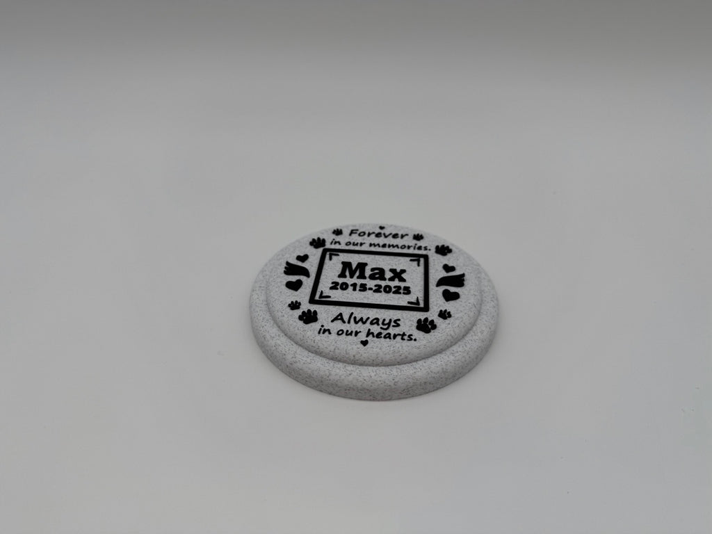 Personalized Pet Memorial Stone – A Timeless Keepsake - Premium Quality