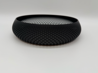 3D-gedruckte Designschale mit geometrischem Gitter – Modern &amp; Funktional