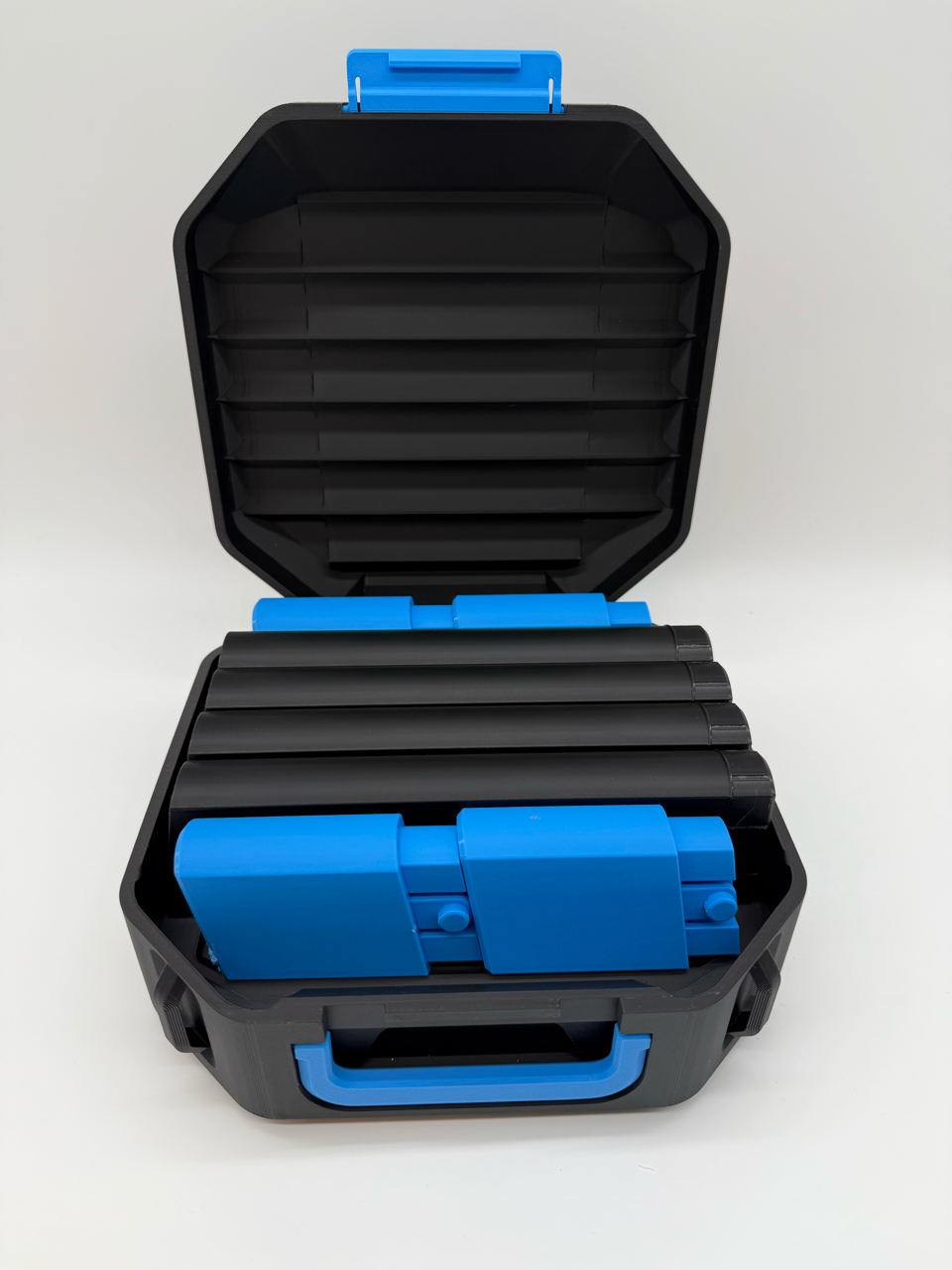 Opvouwbare Kruk met Opbergruimte – Innovatief Design met Handvat en Kliksluiting